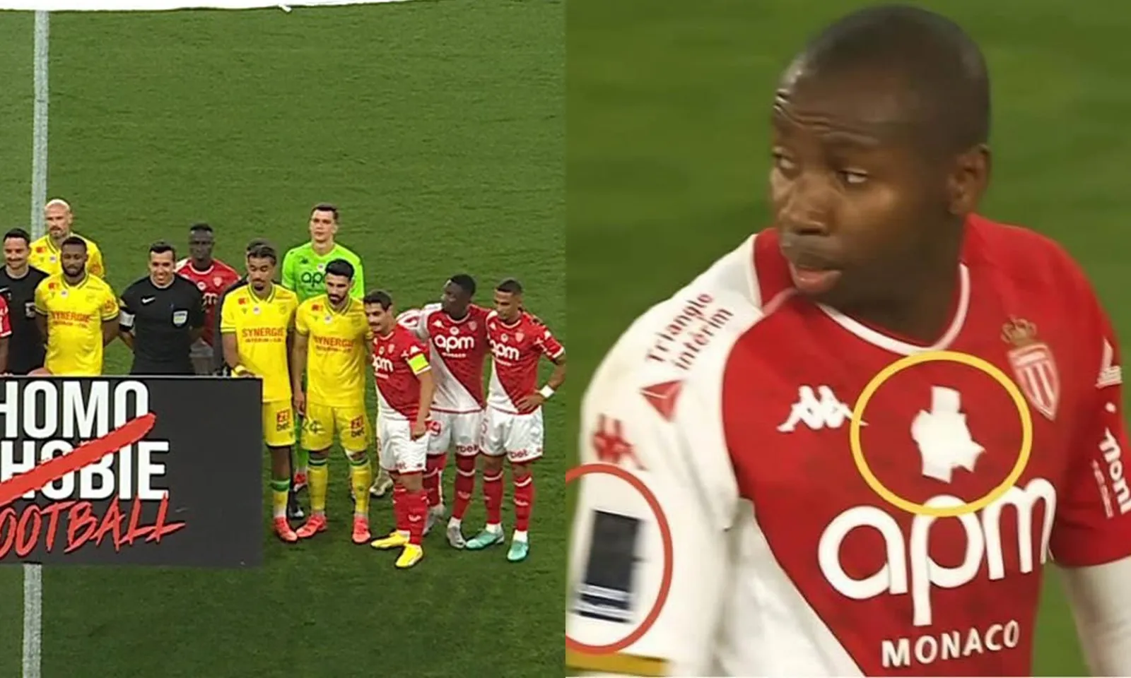 Sao Ligue 1 bị cấm thi đấu 10 trận vì... che logo chống kỳ thị LGBT