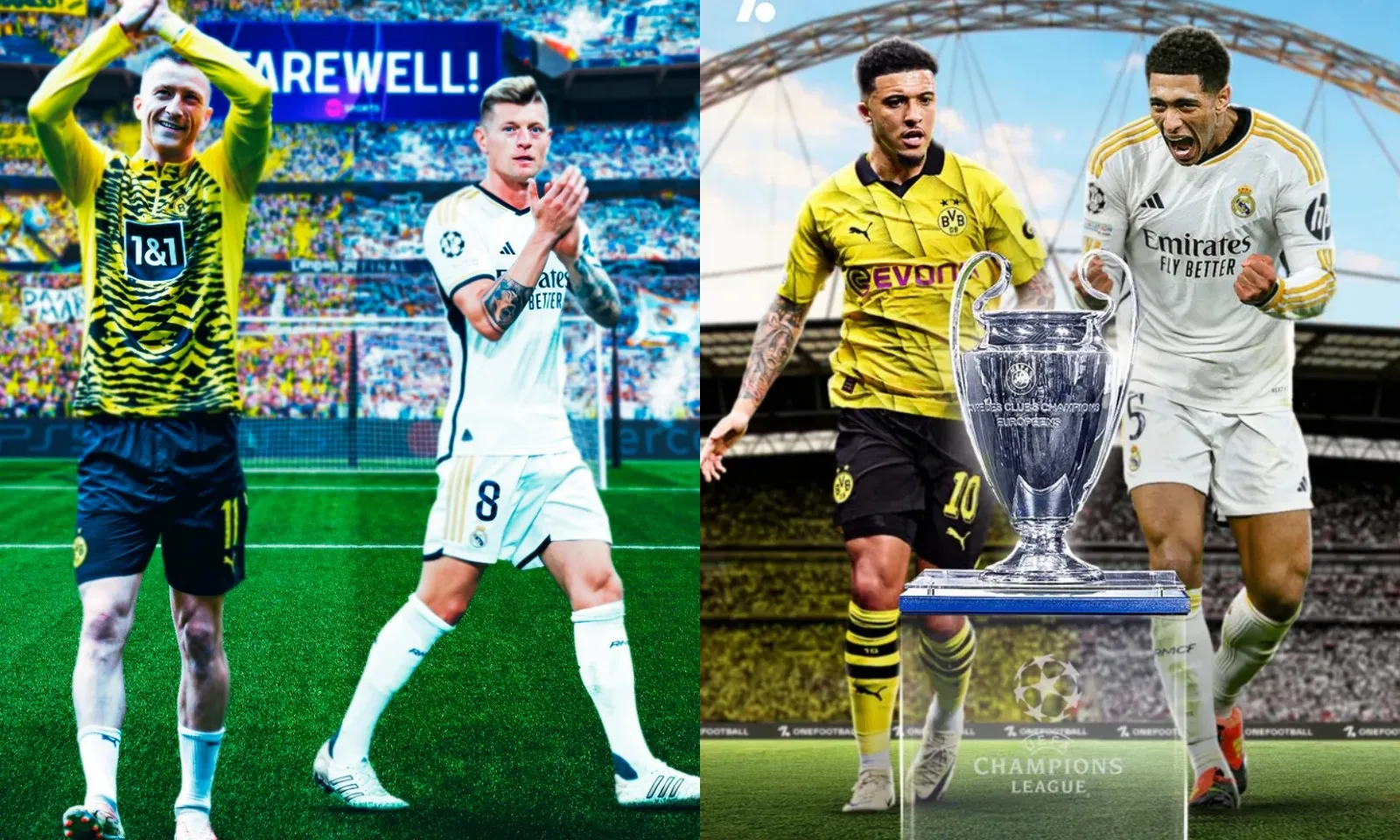 5 điều đáng chờ đợi ở Chung kết Champions League: Đoạn kết Reus - Kroos | Cuộc chiến bộ đôi Anh quốc