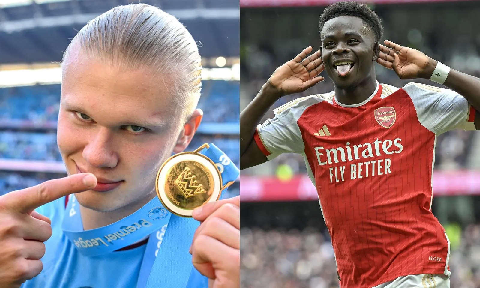 Flex sai thông tin về Saka, Arsenal bị Man City giễu cợt