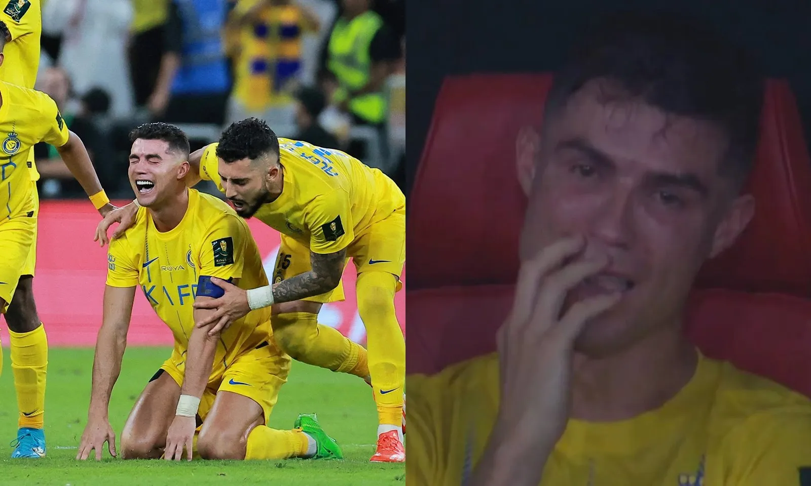 Ronaldo thêm lần nữa gục ngã đau đớn trước Al-Hilal 