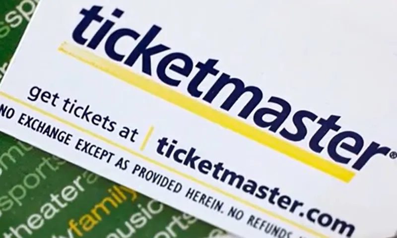 Ticketmaster, công ty hàng đầu về bán vé cho các sự kiện trực tiếp ở Hoa Kỳ bi hach du lieu 2