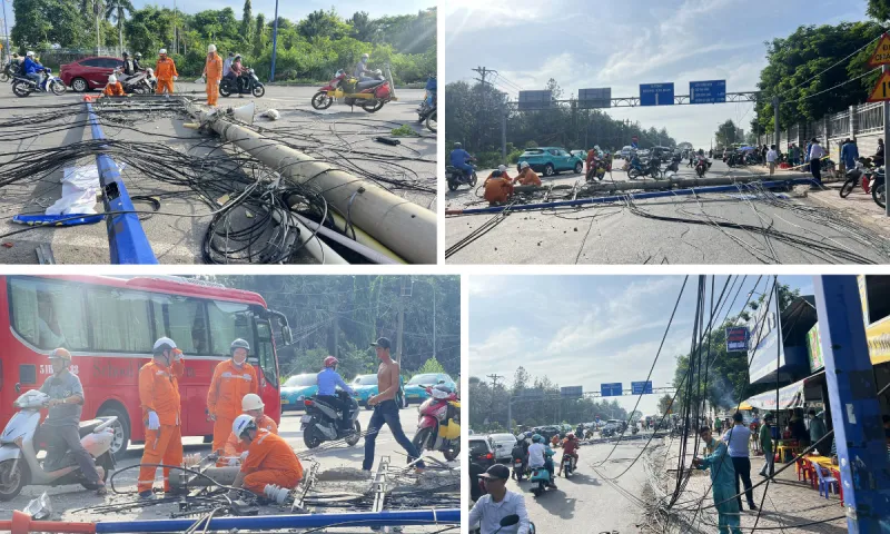 0306- Lực lượng chức năng đang điều tra và xử lý vụ việc - nd2