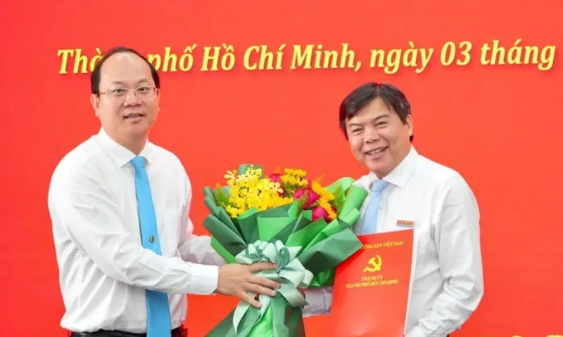 Ông Tăng Hữu Phong làm Phó Ban Tuyên giáo Thành ủy TPHCM