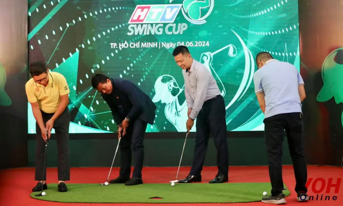 Đài Truyền hình TPHCM lần đầu tiên tổ chức giải Golf “HTV Swing Cup”