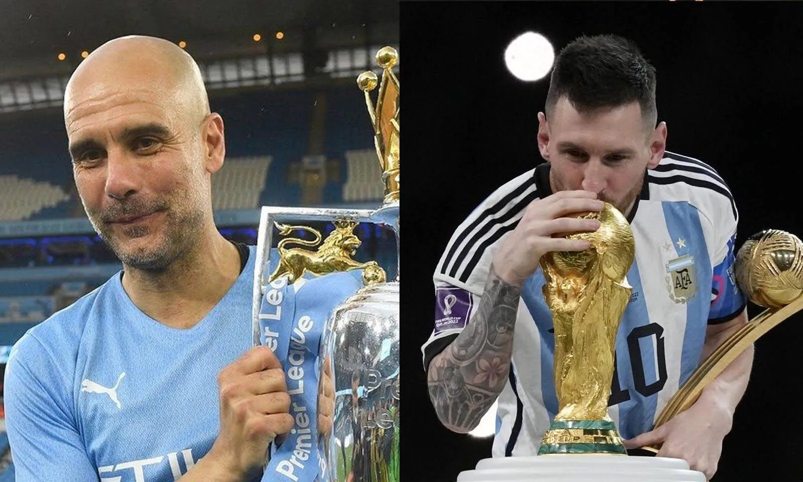 Pep chỉ ra 6 cầu thủ vĩ đại nhất lịch sử: Trò cưng Messi | 2 Ronaldo, chỉ 1 người được chọn