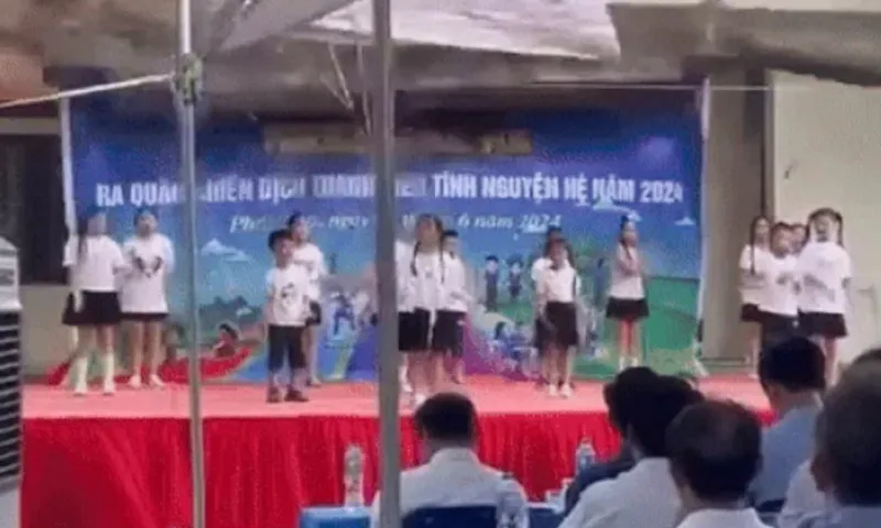 Vụ gạch vữa sập xuống sân khấu: Sức khoẻ 6 trẻ bị thương tiến triển tốt