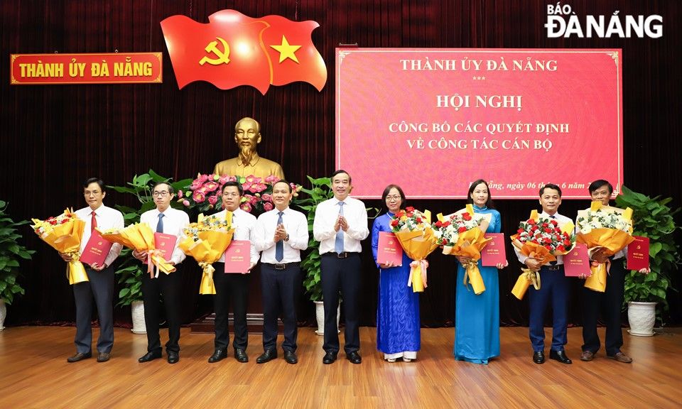 Đà Nẵng điều động và bổ nhiệm nhiều cán bộ chủ chốt