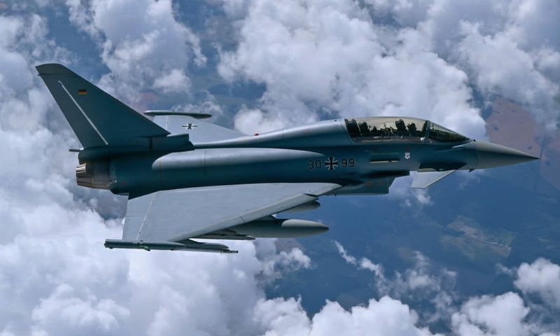 Đức bổ sung một dàn máy bay chiến đấu Eurofighter mới
