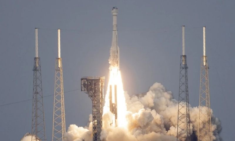 Boeing phóng thành công tàu vũ trụ có người lái Starliner lên ISS 