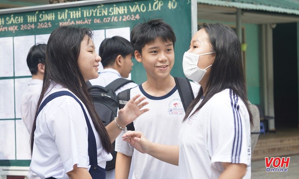 Kỳ thi tuyển sinh lớp 10 tại TPHCM: Thí sinh thi môn ngoại ngữ vào chiều nay 6/6