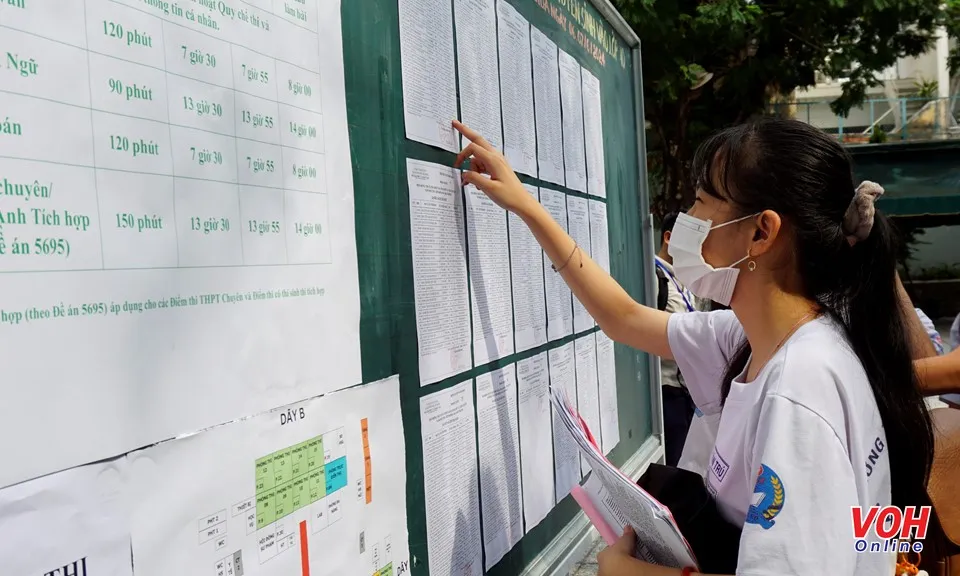 Kỳ thi tuyển sinh lớp 10 tại TPHCM: Sáng 6/6 thí sinh thi môn văn