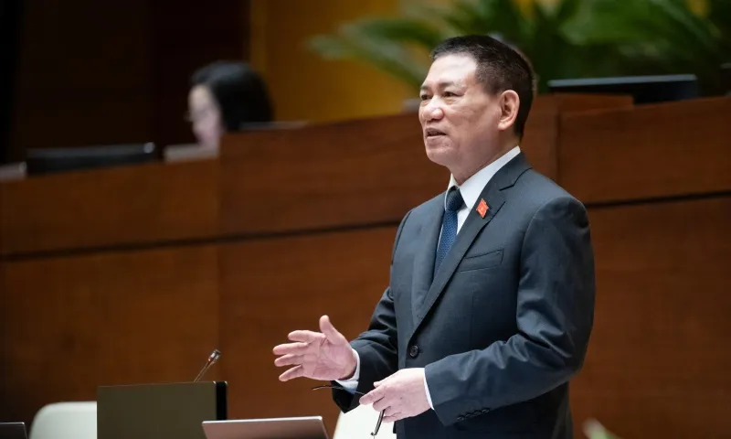 Bộ trưởng Hồ Đức Phớc giải trình về sự chênh lệch số thu - chi ngân sách năm 2022 