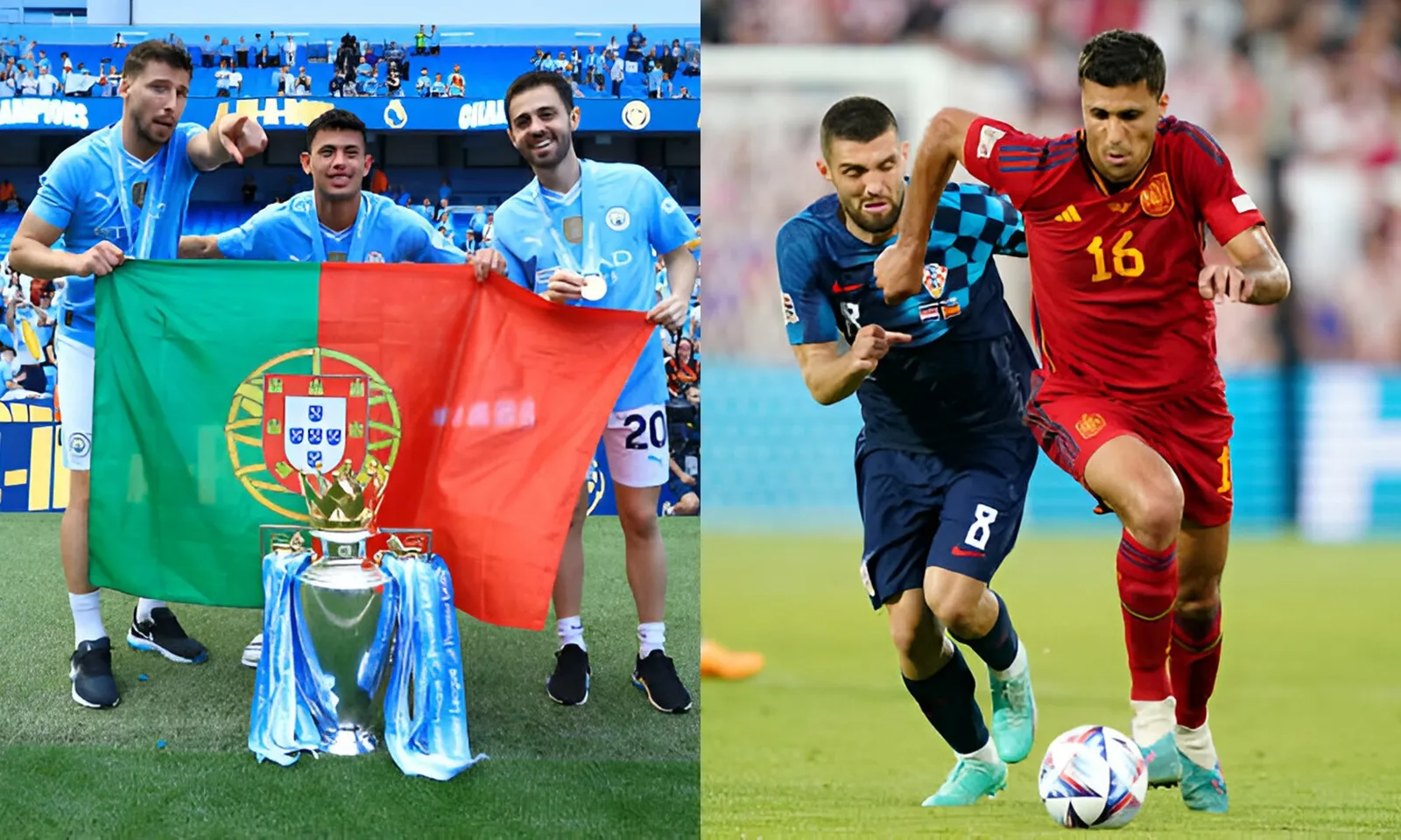 Những cầu thủ Man City tham dự EURO 2024: Bồ Đào Nha áp đảo quân số | Đại chiến tuyến giữa