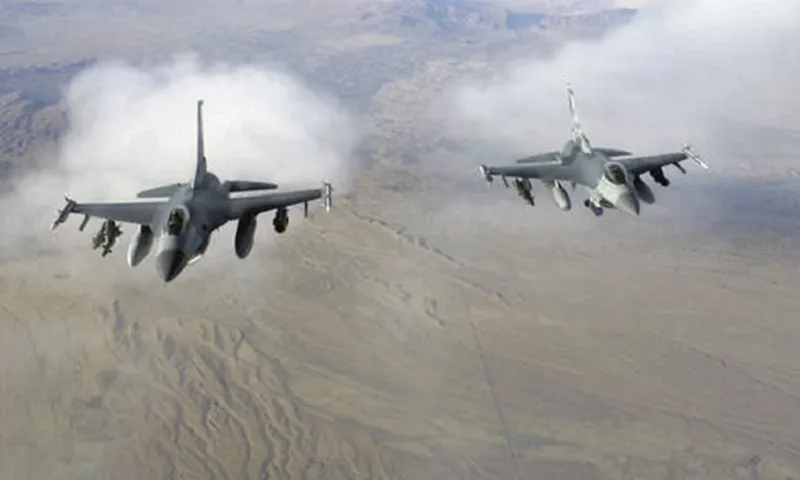 Các máy bay chiến đấu F-16 Getty