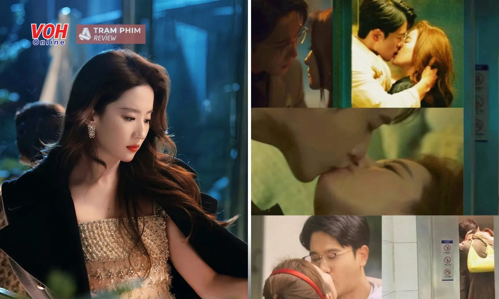 Bành Quán Anh - Lưu Diệc Phi hôn nhau hơn 15 lần chỉ sau 5 tập phim