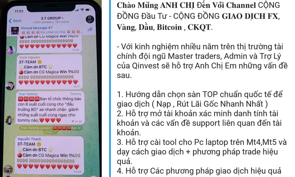 Cảnh báo chiêu thức mới lừa đảo đầu tư chứng khoán, tiền ảo