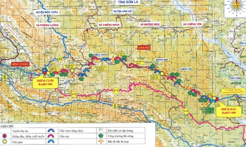 Tham vấn dự án mở đường cao tốc qua huyện Vân Hồ - Mộc Châu