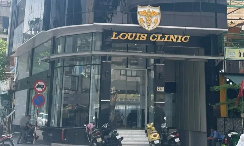 Công ty TNHH LOUIS CLINIC tại địa chỉ 72D Trần Quốc Toản, Phường Võ Thị Sáu, Quận  3 vi phạm về khám chữa bệnh sở y tế