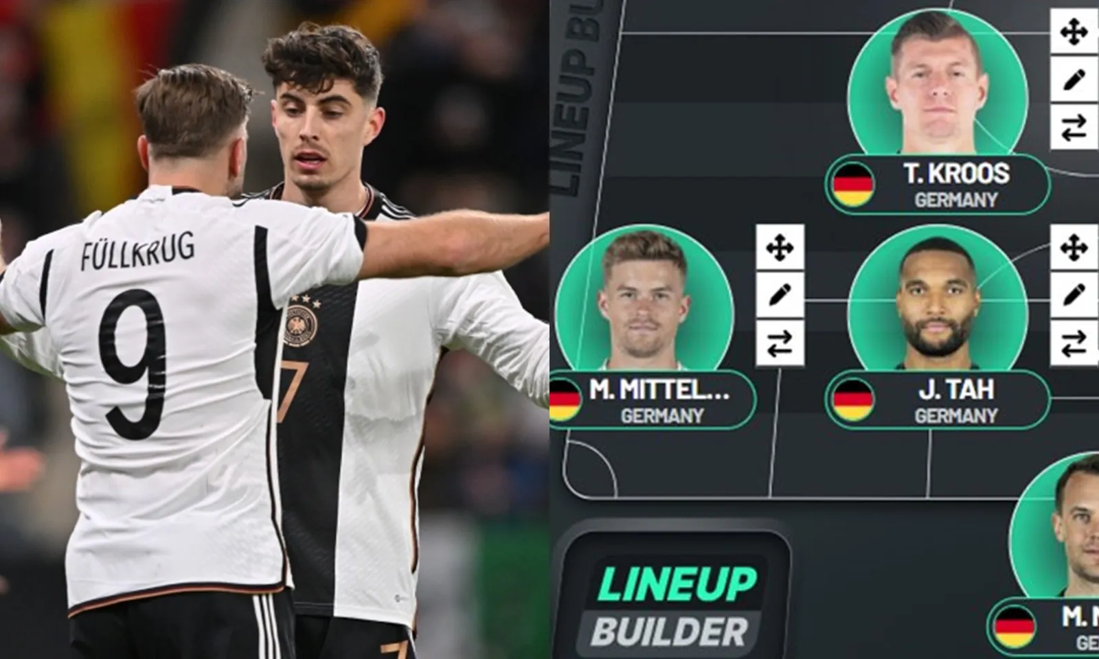 Đội hình dự kiến Đức vs Scotland: Havertz hay Fullkrug | Kroos đối đầu McTominay 