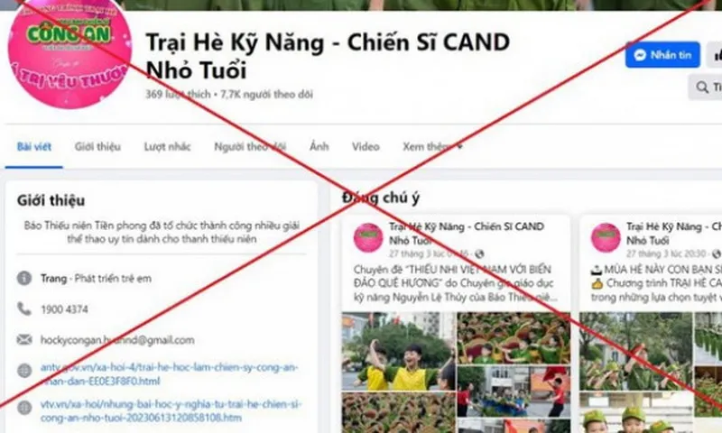 Cảnh báo tình trạng lừa đảo các khóa học hè, trại hè