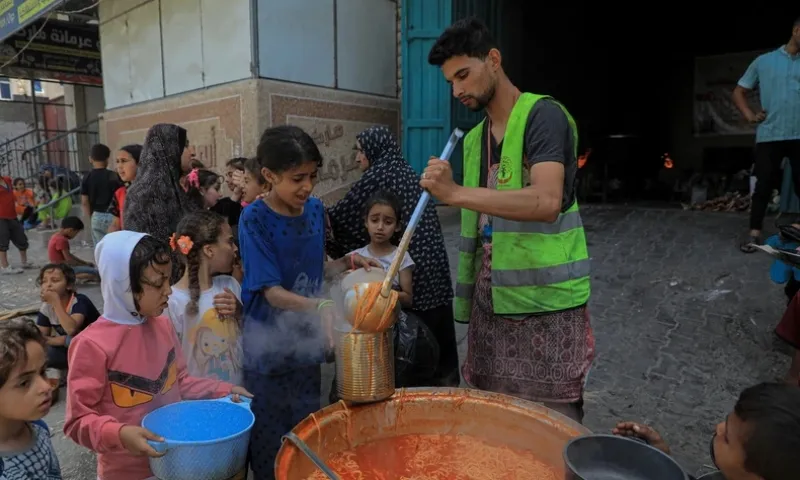 Cảnh báo tình trạng suy dinh dưỡng trẻ em nghiêm trọng ở Dải Gaza