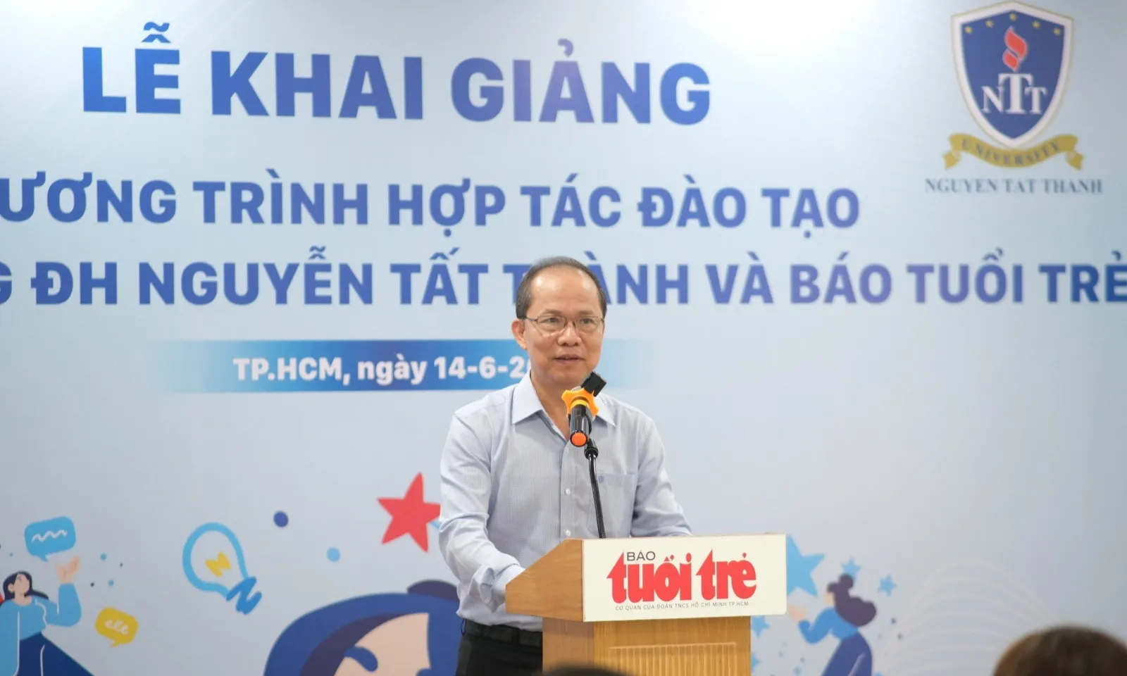Báo Tuổi Trẻ và Trường ĐH Nguyễn Tất Thành hợp tác đào tạo ngành truyền thông