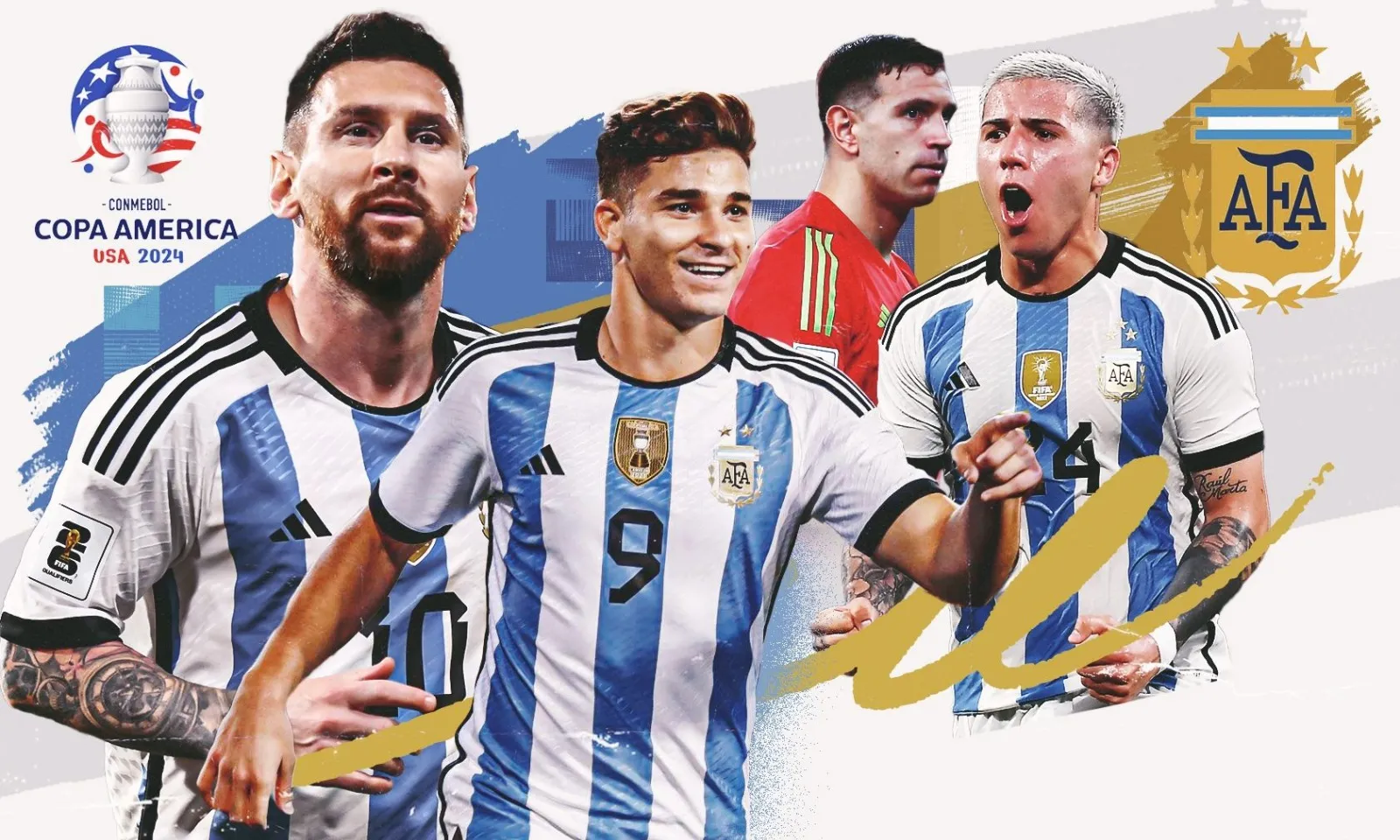 Argentina loại 3 ngôi sao dự Copa America 2024, Garnacho thở phào