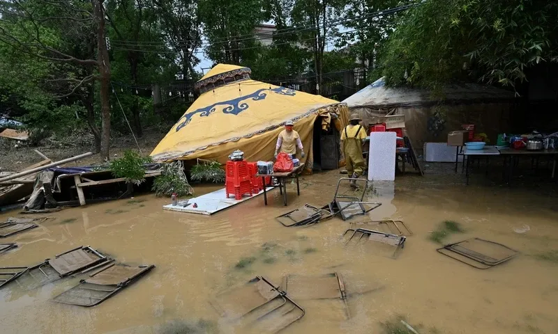 Trung Quốc kích hoạt ứng phó khẩn cấp với lũ lụt