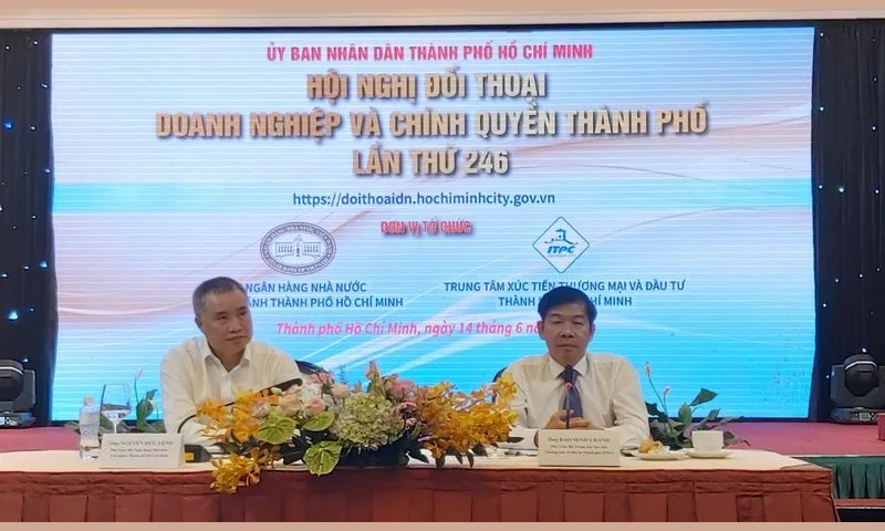 Hơn 200 đại diện doanh nghiệp đối thoại trực tiếp với lãnh đạo ngân hàng Nhà nước – Chi nhánh TPHCM