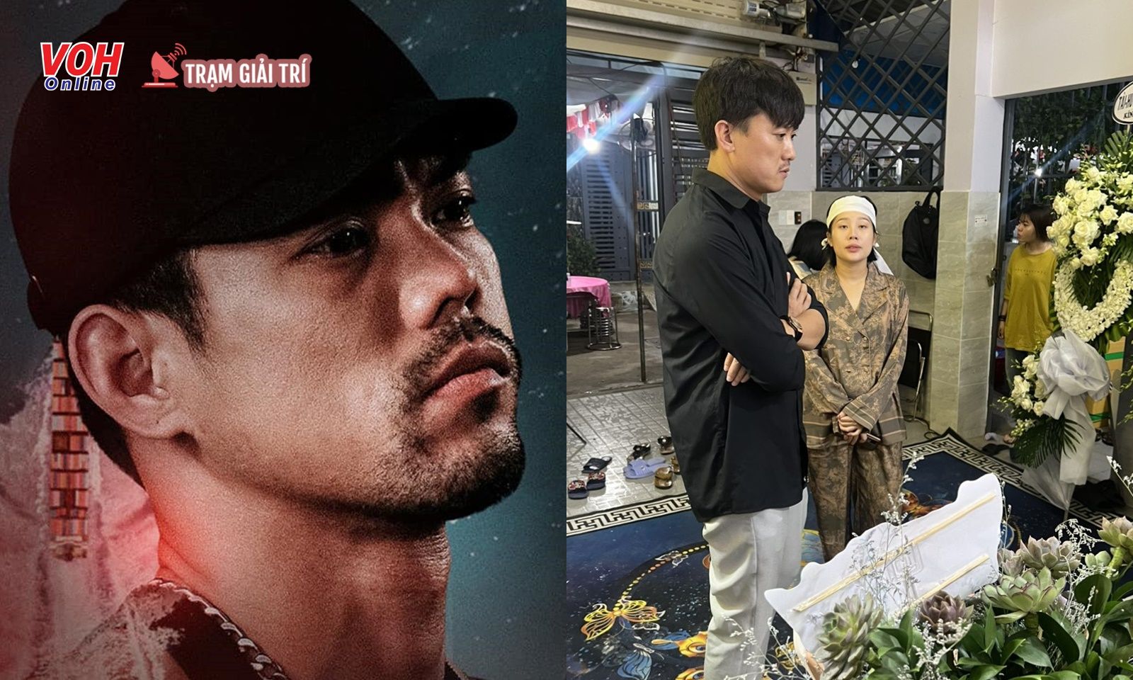 Tang lễ diễn viên Hồng Hải: Vợ trẻ nghẹn ngào, Quách Ngọc Tuyên đến tiễn chặng đường cuối