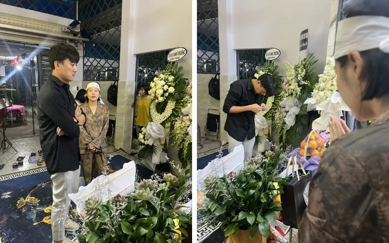 Tang lễ diễn viên Hồng Hải_ Vợ trẻ nghẹn ngào, Quách Ngọc Tuyên đến tiễn chặng đường cuối 1