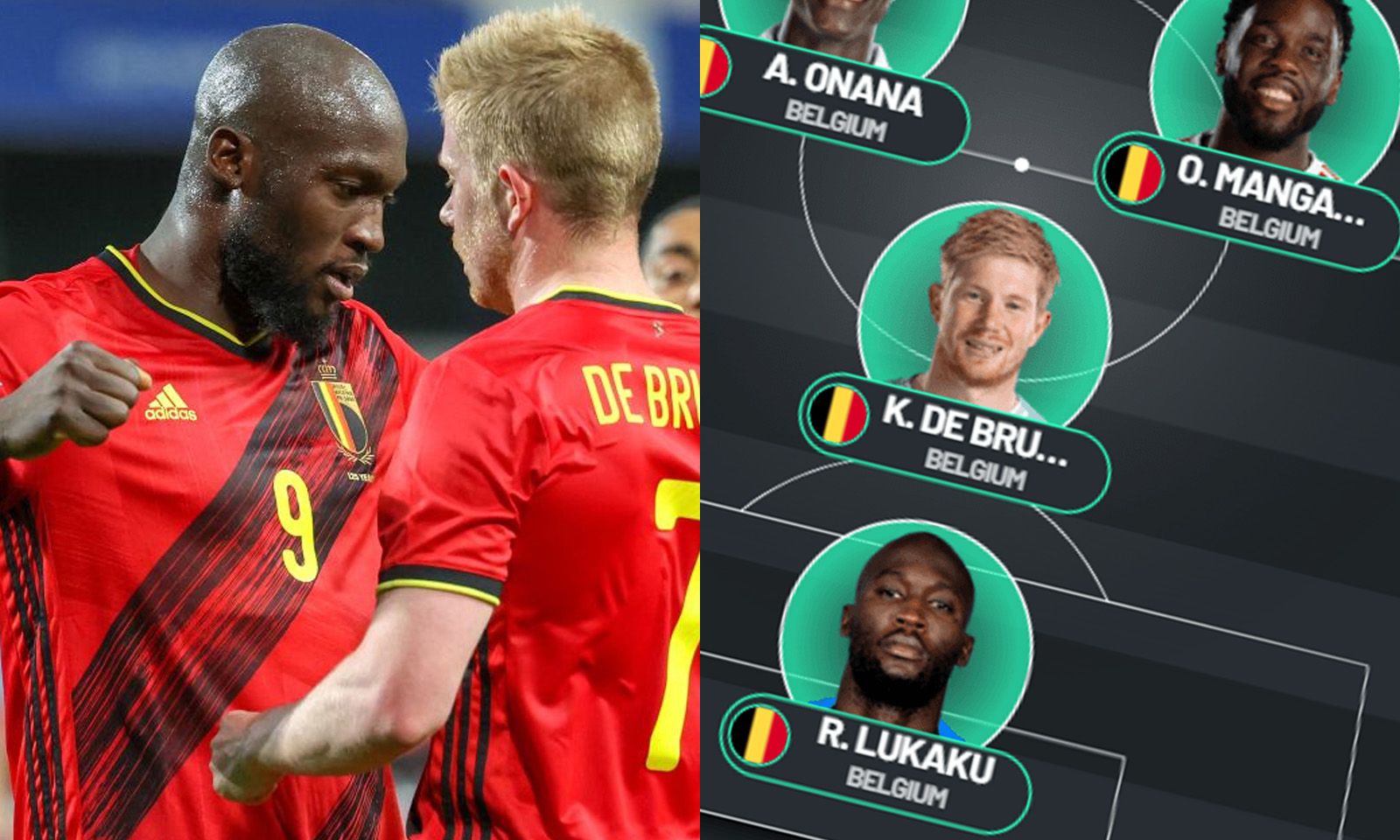 Đội hình dự kiến Bỉ vs Slovakia: Lukaku dẫn dắt hàng công | 3 điểm trong tầm tay