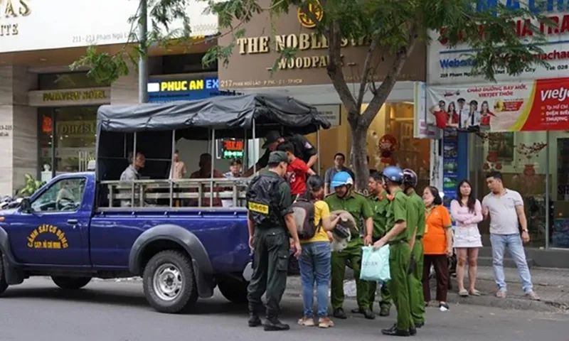 TPHCM: Xử lý các trường hợp trẻ em, người lang thang ở trung tâm