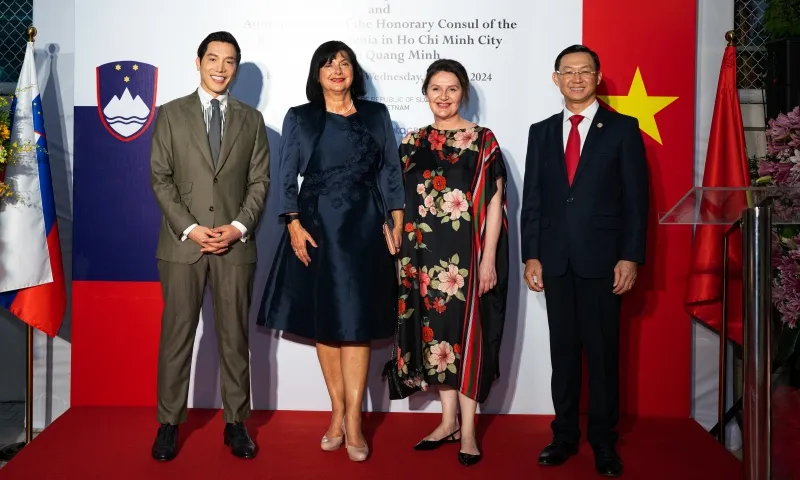 Shark Minh Beta khai trương Văn phòng Lãnh sự Slovenia tại TPHCM 