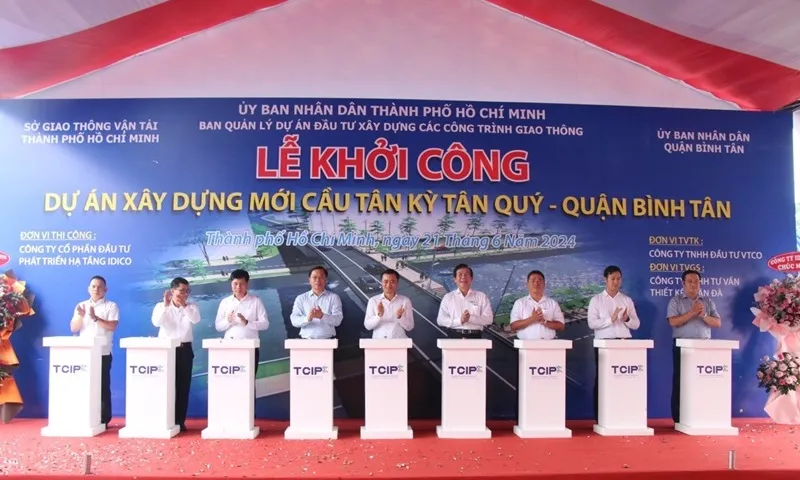 Tái khởi công cầu cửa ngõ TPHCM sau 6 năm đình trệ