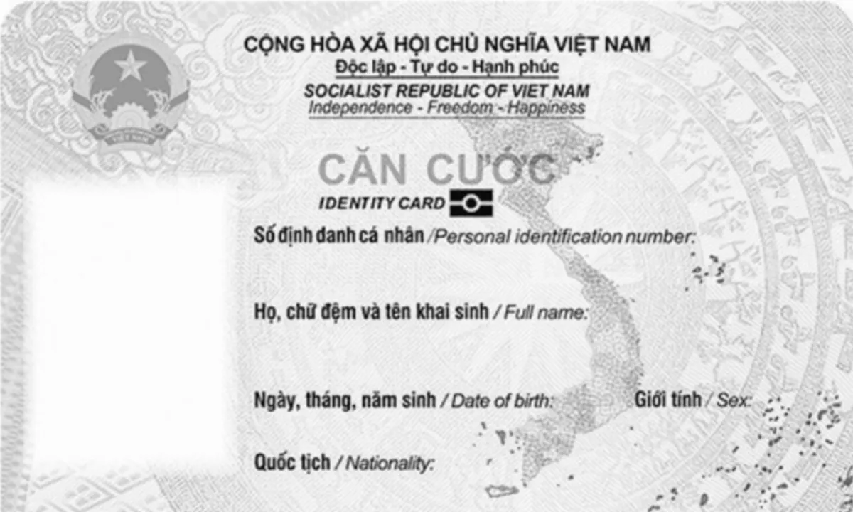 Những điểm mới trên mẫu thẻ căn cước được cấp từ ngày 1/7