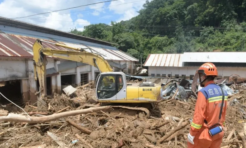 Trung Quốc: Gần 40 người thiệt mạng do mưa lớn