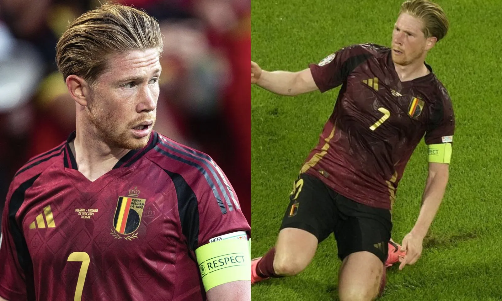 1 bàn thắng, 4 tắc bóng, 4 cú sút: De Bruyne “cứu rỗi” tuyển Bỉ bằng màn trình diễn chói sáng 