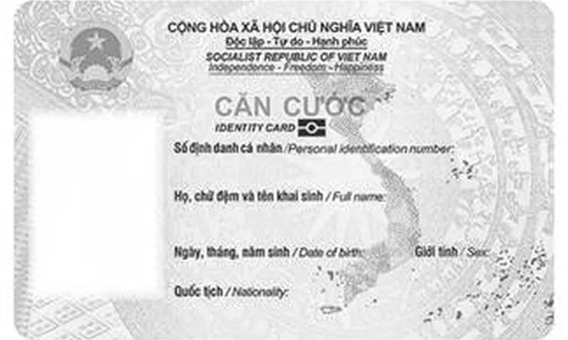 Những thay đổi của thẻ căn cước mới từ 1/7