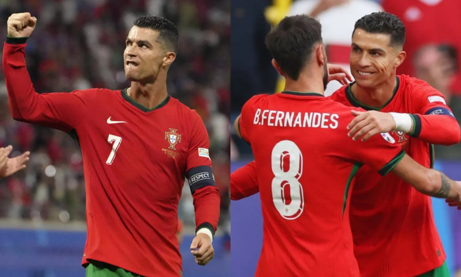 Ronaldo thi đấu đồng đội, lập 2 kỷ lục EURO chưa từng có