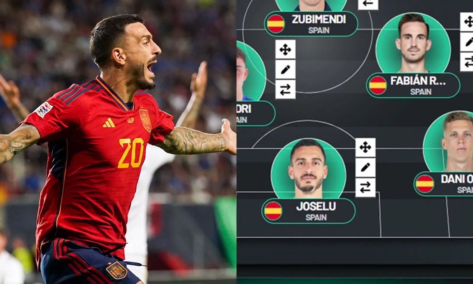 Đội hình dự kiến Albania vs Tây Ban Nha: Joselu thay Morata | Laporte đối đầu Broja