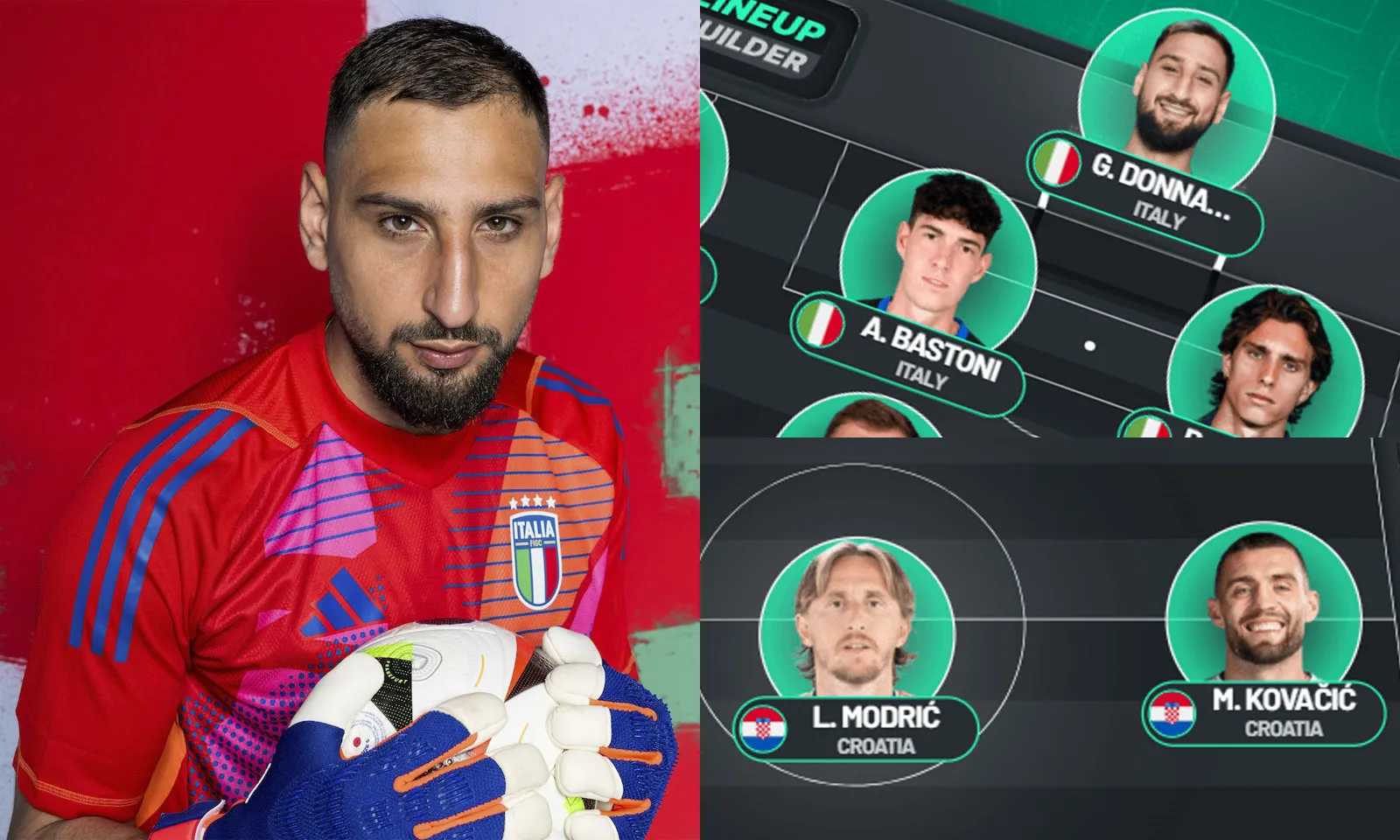 Đội hình dự kiến Croatia vs Ý: Sắc đỏ trắng già nua | Hai thủ môn so tài