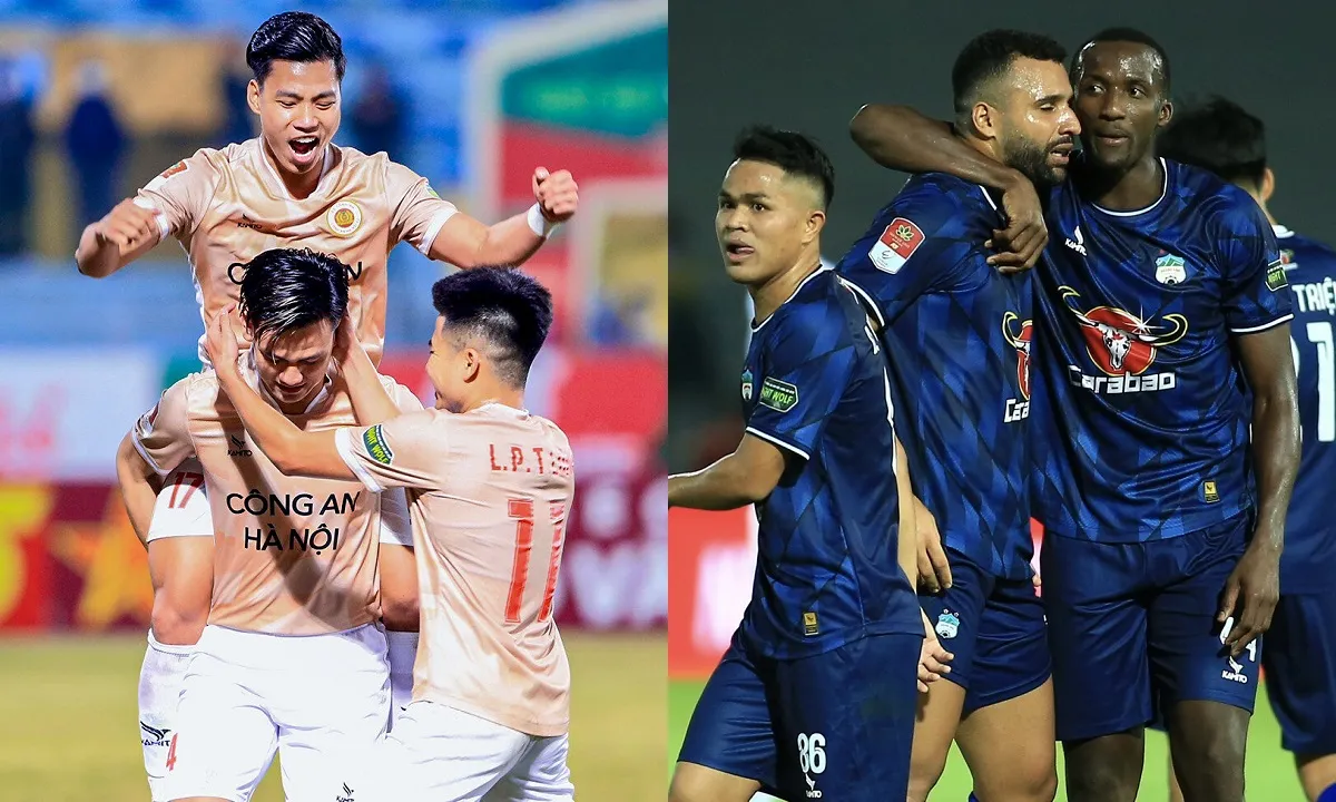 Lịch thi đấu V-League 2023/2024 hôm nay: Công An Hà Nội vs HAGL (17h00 ngày 25/06)