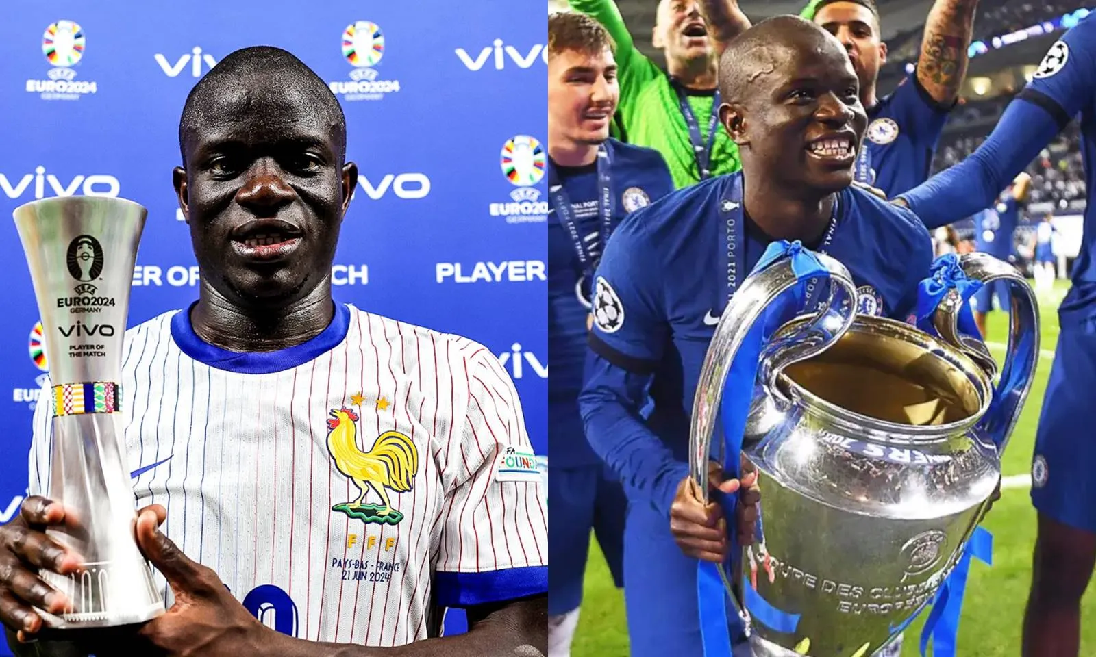 Kante muốn trở lại châu Âu sau EURO 2024, úp mở khả năng tái ngộ Chelsea