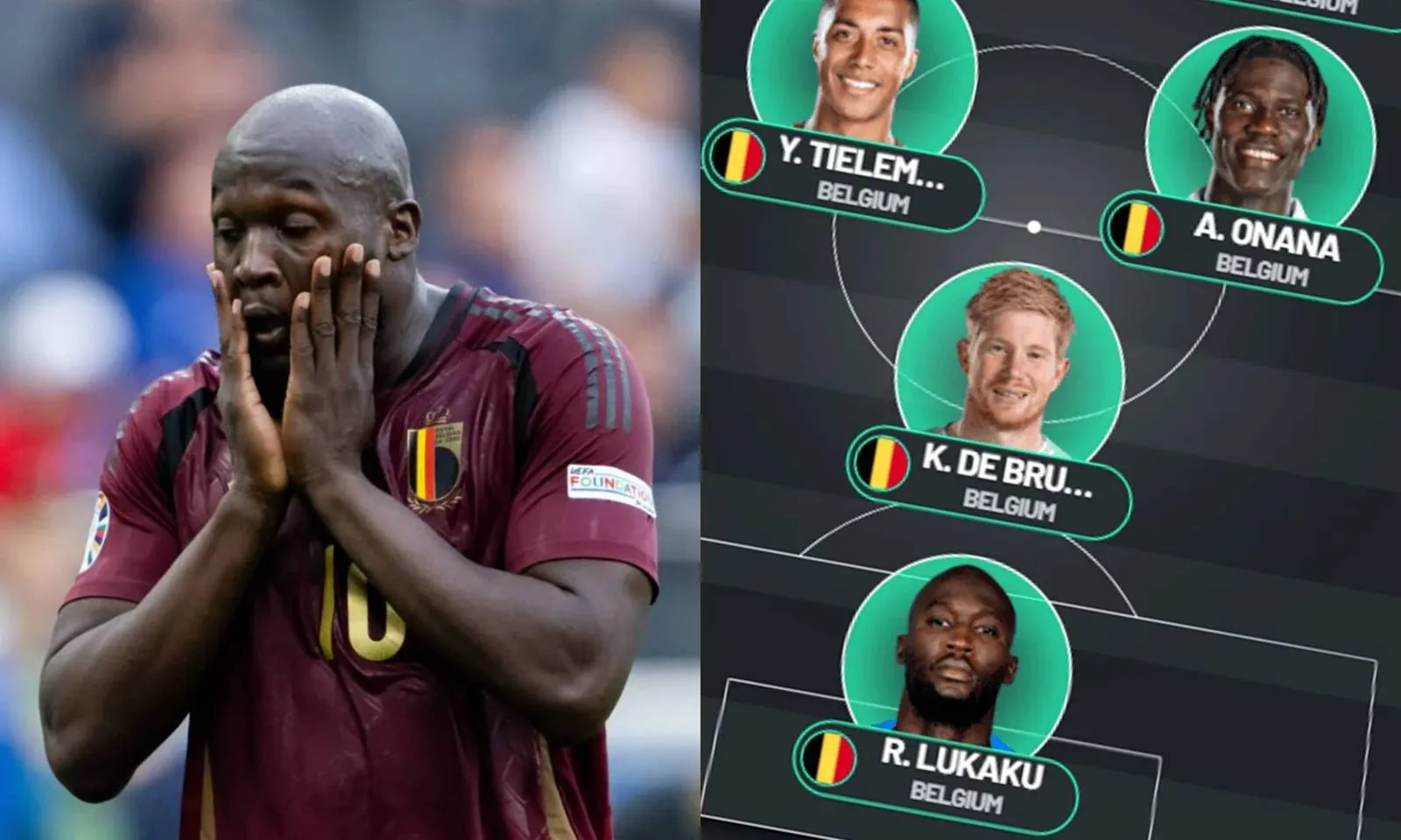 Đội hình dự kiến Ukraine vs Bỉ: Chờ Lukaku phá dớp VAR | Đôi công để giành quyền tự quyết