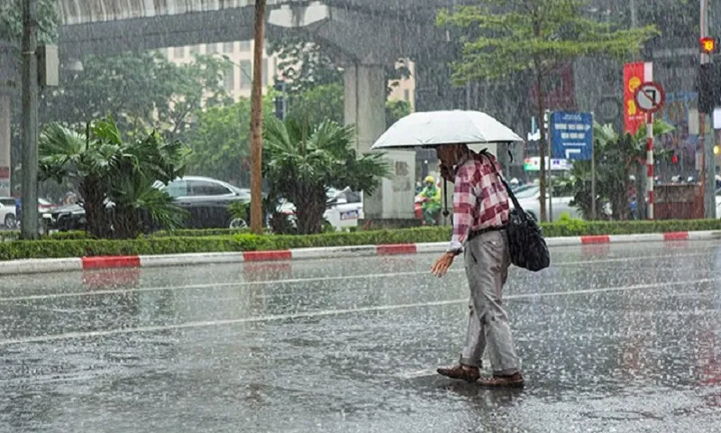 Nam Bộ: Hôm nay gió Tây Nam suy yếu dần, có mưa rào