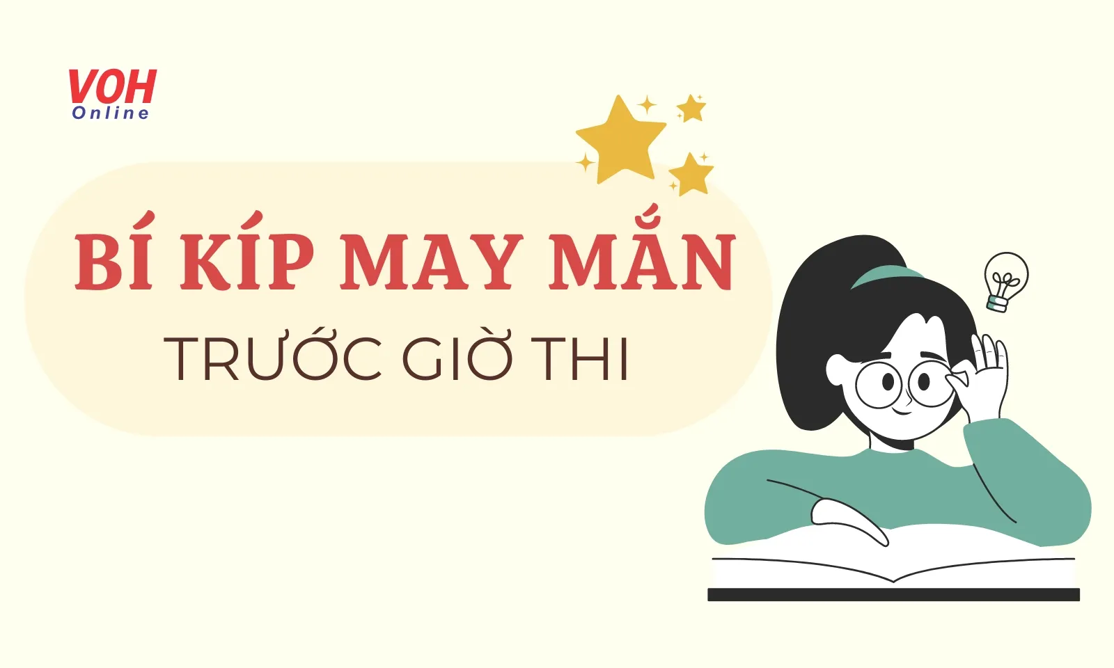 Trước khi thi nên làm gì và không nên làm gì để may mắn?