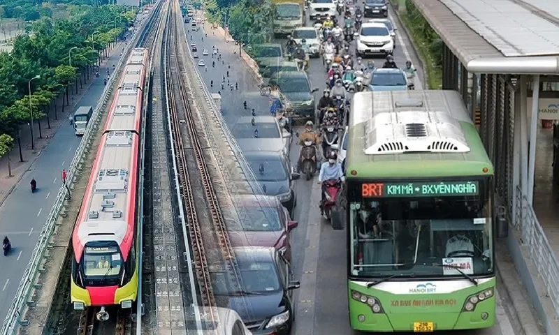 Hà Nội: Đường sắt đô thị sẽ thay thế dần buýt nhanh BRT