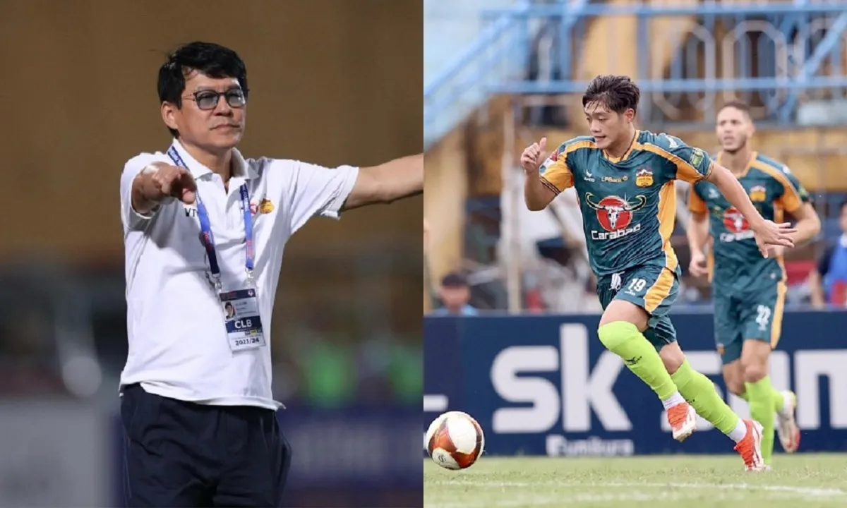 Thua thảm CLB Công An Hà Nội, HLV Vũ Tiến Thành lên sẵn kế hoạch nếu HAGL phải đá “play-off”