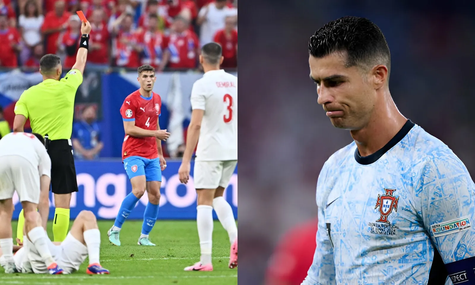 Những con số ấn tượng vòng bảng EURO 2024: Mưa thẻ phạt | Lần đầu của Ronaldo